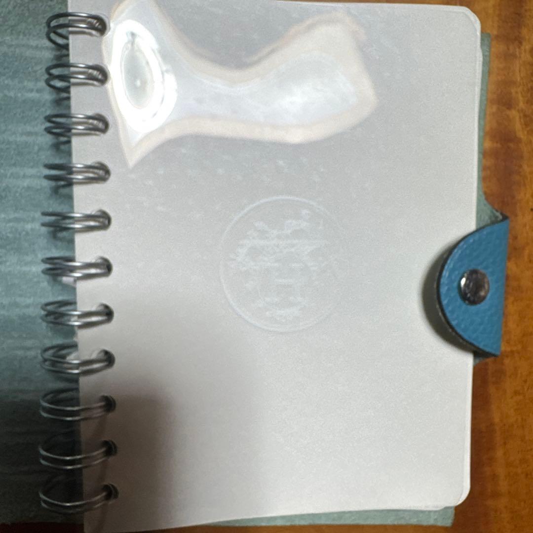 エルメス HELMES 手帳カバー ブルージーン エルメス HELMES 手帳カバー ブルージーン