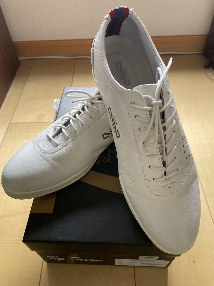 TOP SEVEN(トップセブン)レザースニーカー(ホワイト) TS-260