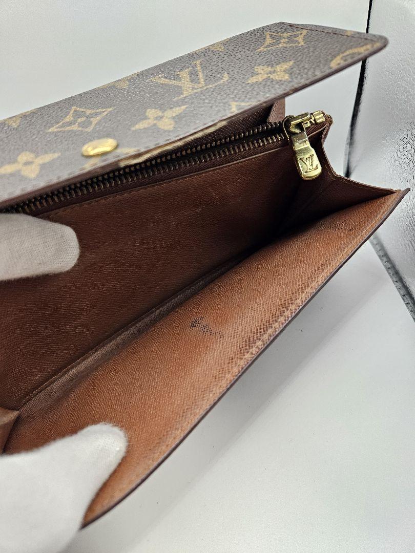 LOUIS VUITTON モノグラム ポルトフォイユ・サラ M61734