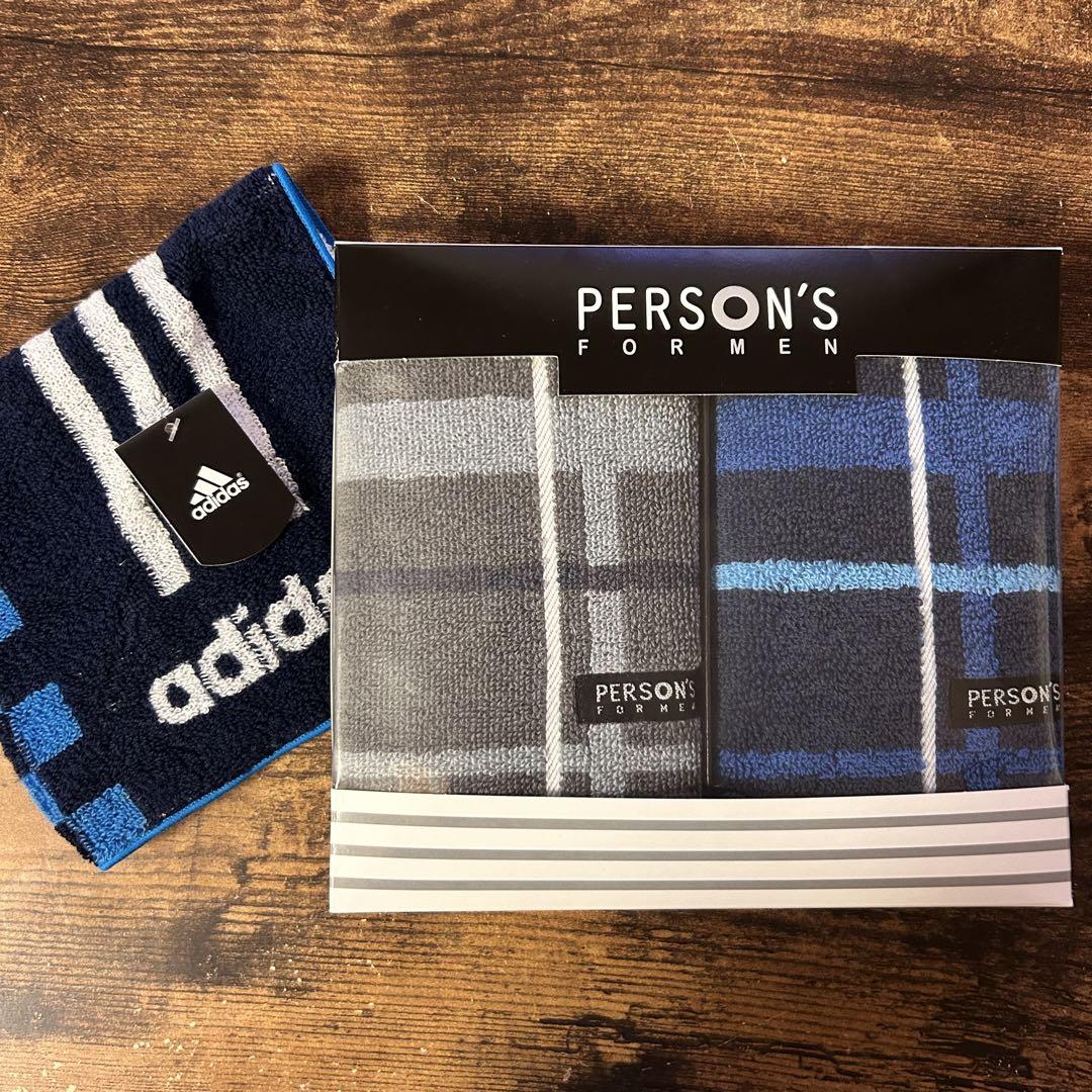 【未使用】ハンドタオル PERSON\'S adidas 3枚セット