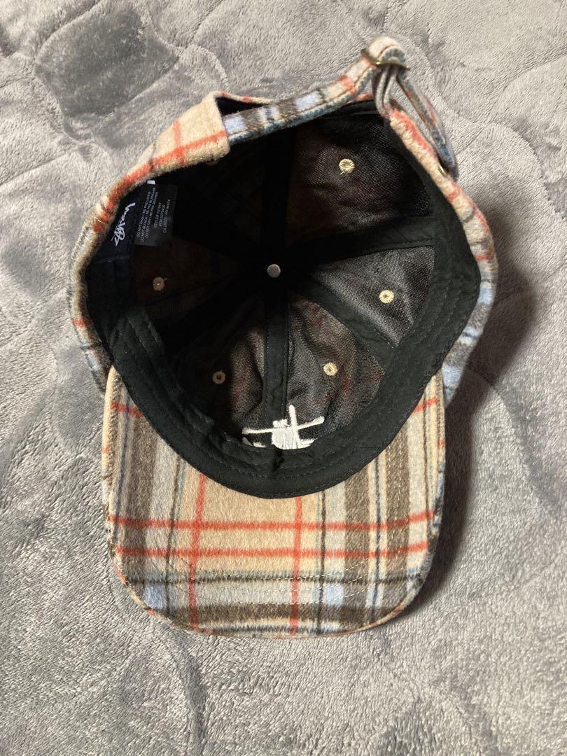 stussy キャップ ノバチェック タータン チェック バーバリー 柄