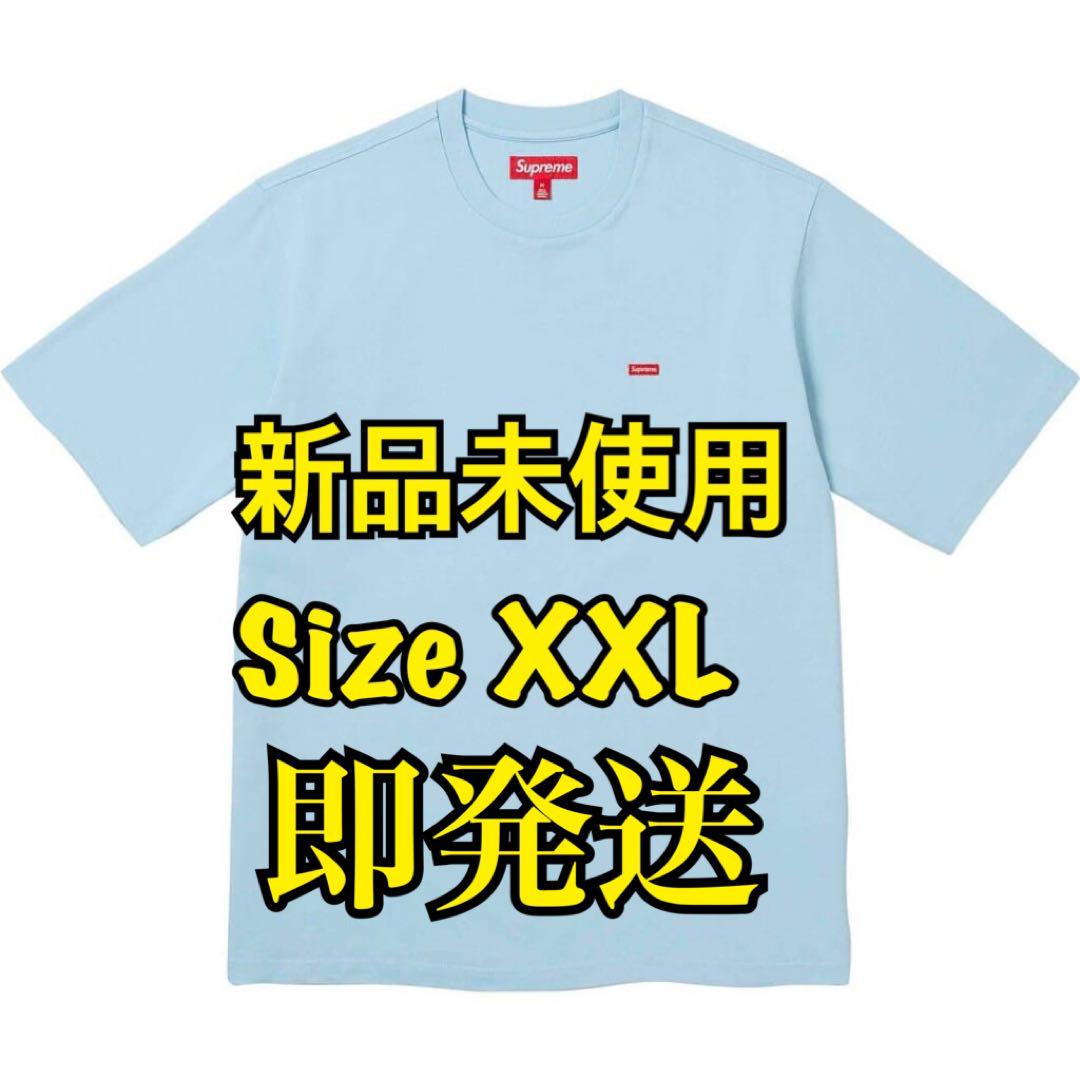 Supreme small box logo teeスモールボックス青xxl
