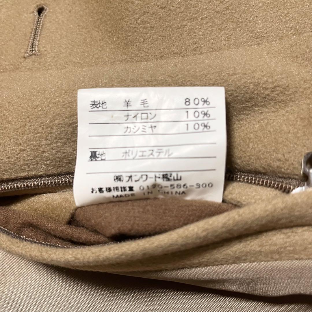✨美品✨J.PRESS ジェイプレス カシミヤ混 比翼ボタン メンズロングコート