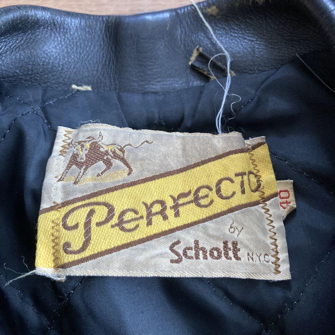 Schottワンスター70年代バッファロータグ サイズ40