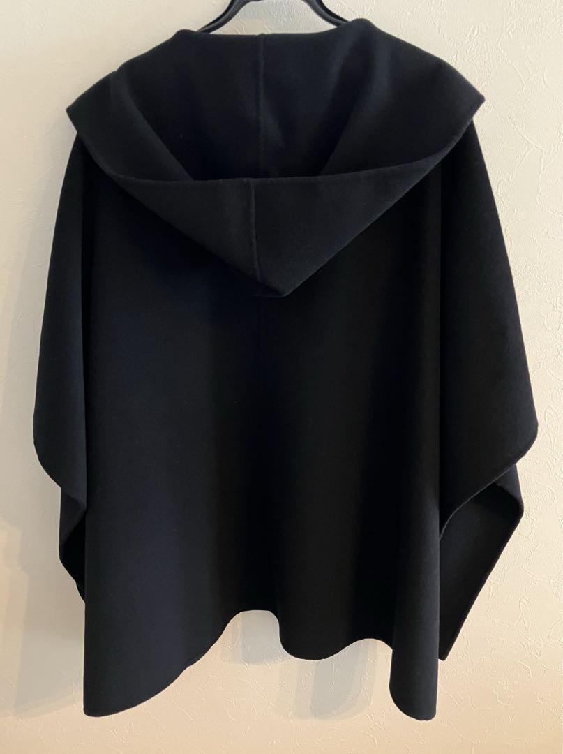 nalaナラ Wool cape coat