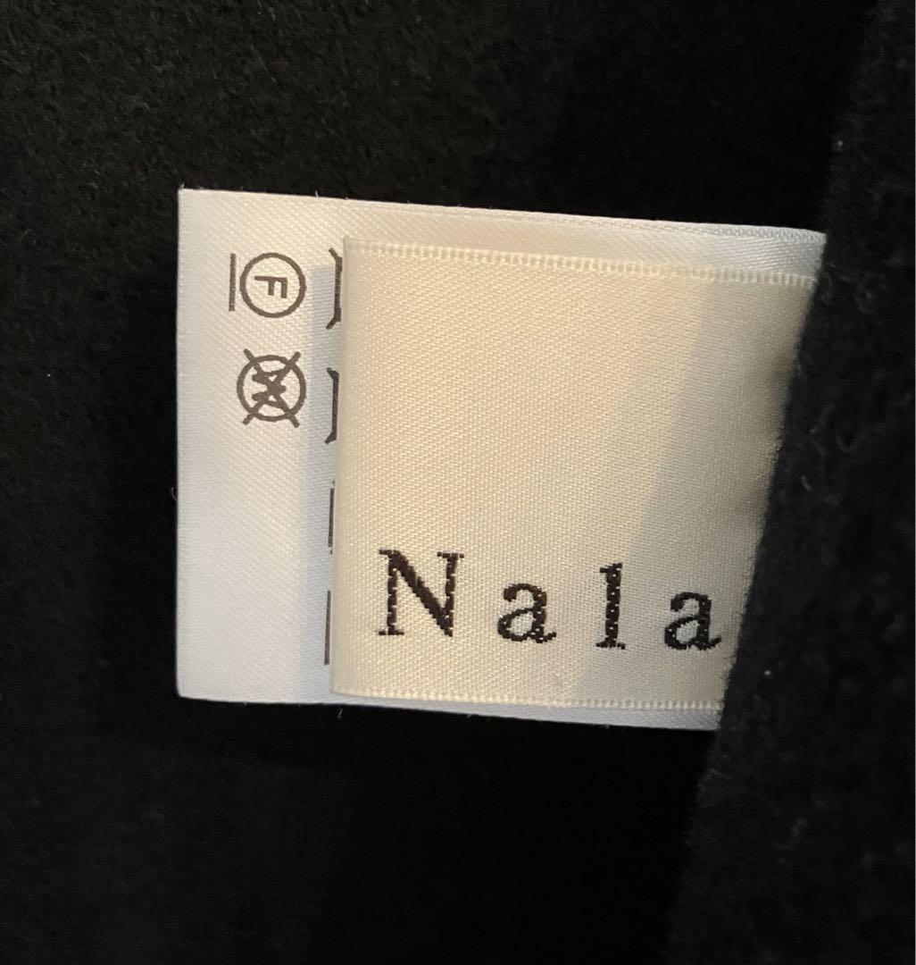 nalaナラ Wool cape coat