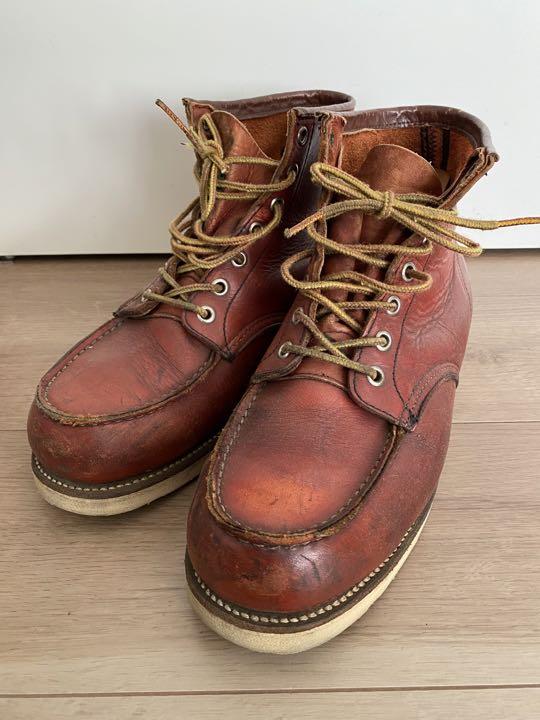 レッドウイングRED WING　875　US9 半円犬タグ　アイリッシュセッター