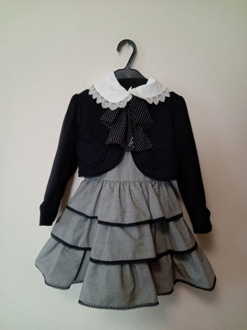➴⡱卒園式♥入学式【115cm 】セレモニー服　ブラウス付き　4点セット