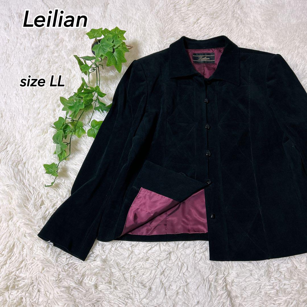 Leilian レリアンプラスハウス サイズ LL テーラードジャケット