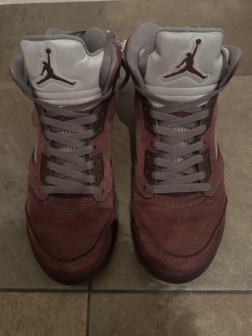 Air Jordan 5 バーガンディ