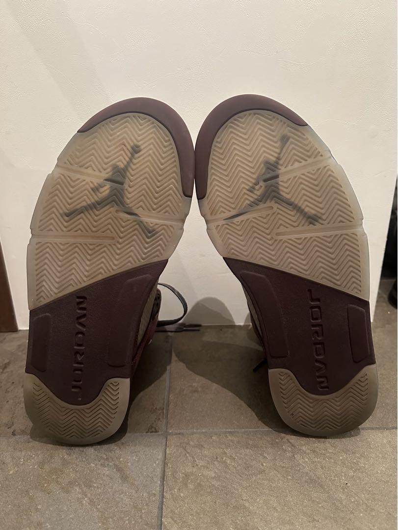 Air Jordan 5 バーガンディ