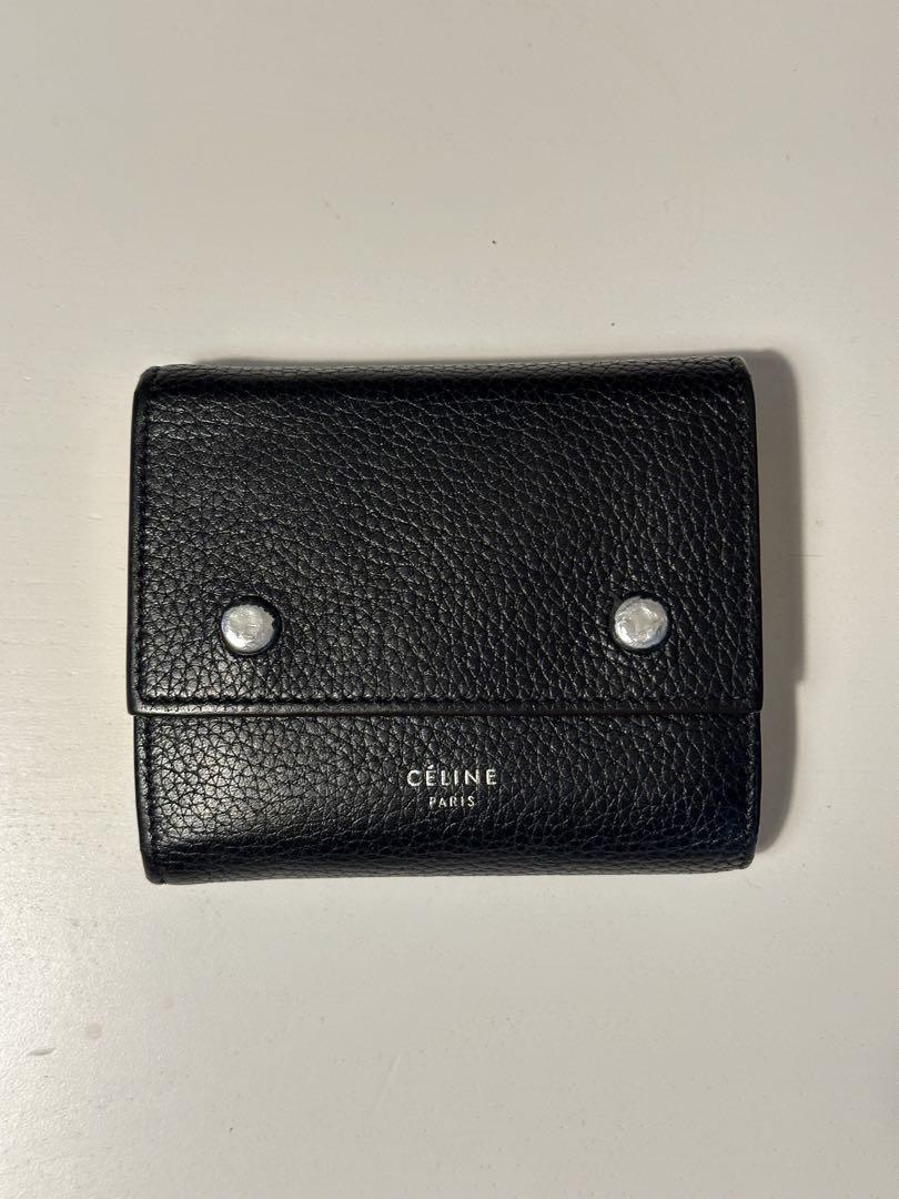 現在開催中のキャンペーン＆お得情報 箱無し配送】CÉLINE 黒 三つ折り財布 小物