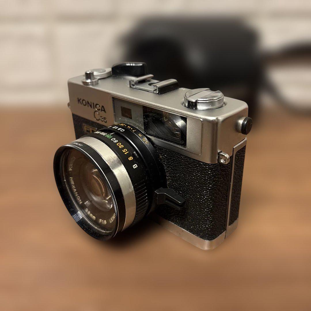 KONICA C35 FD レンジファインダー レトロカメラ　フィルムカメラ