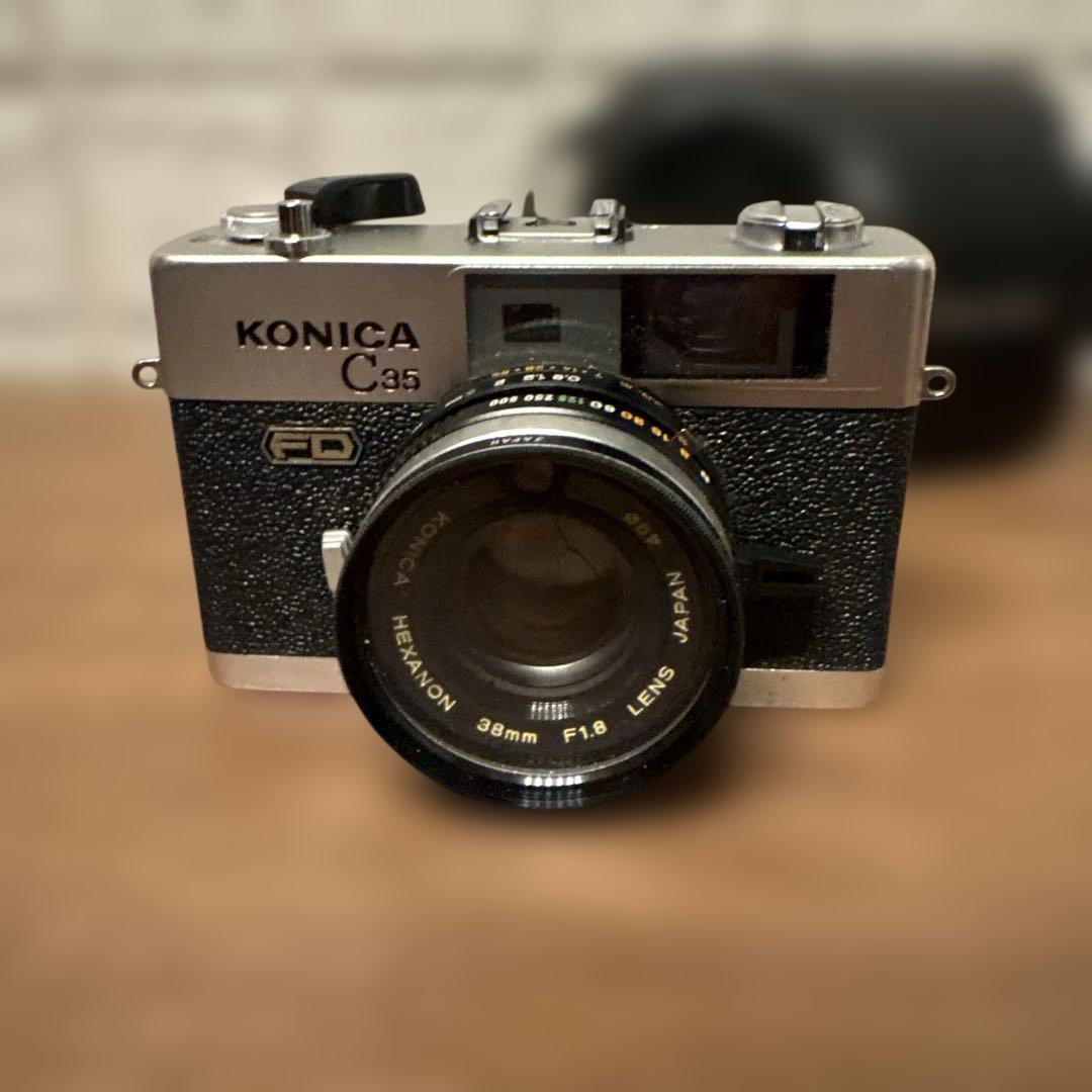 KONICA C35 FD レンジファインダー レトロカメラ　フィルムカメラ