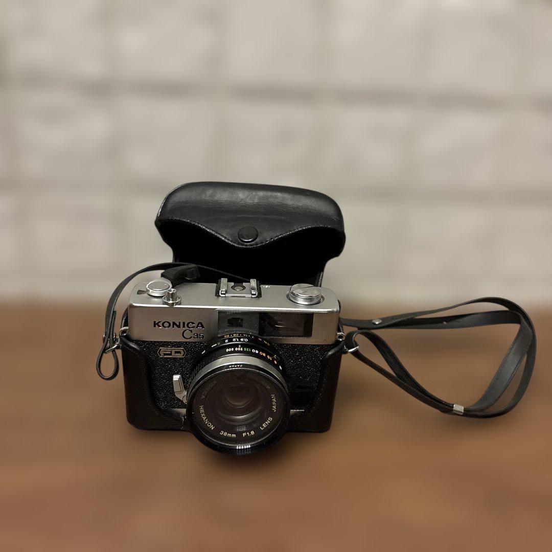 KONICA C35 FD レンジファインダー レトロカメラ　フィルムカメラ