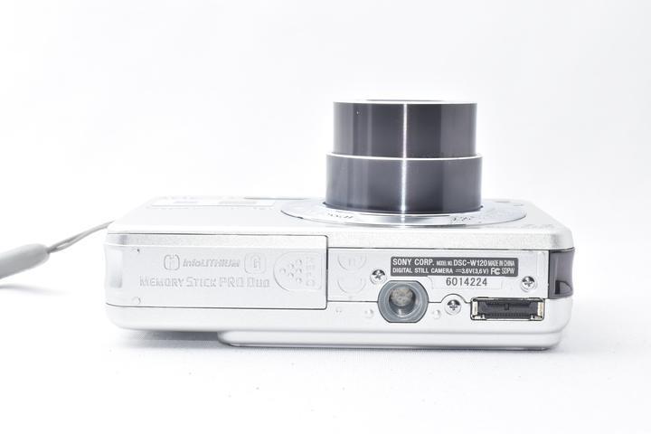 ケース付き】ソニー SONY Cyber-shot DSC-W120 シルバー - メルカリ
