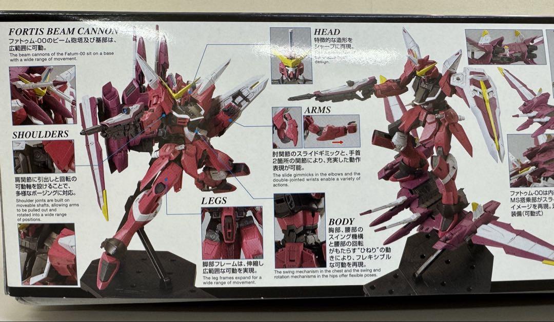 匿名配送　MG 1/100 ジャスティスガンダム