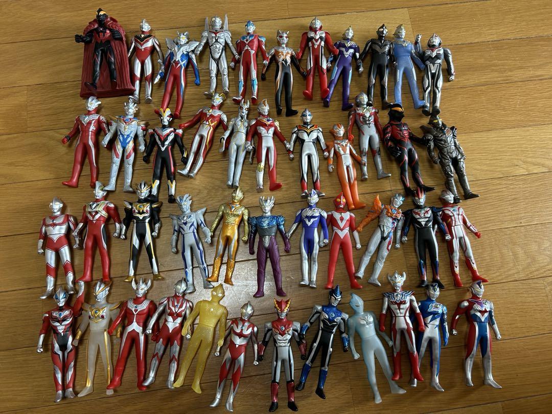 ウルトラマンソフビ40体まとめ売り◎ ウルトラマンソフビ 40体以上まとめ売り在庫 処分