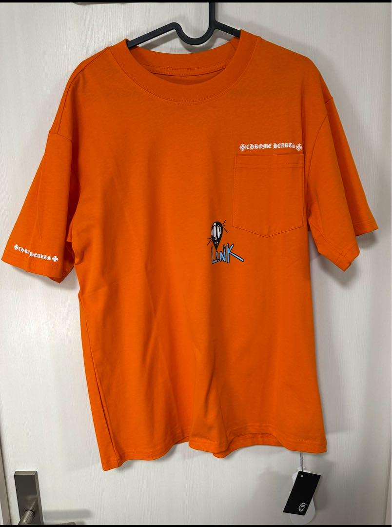 Chrome Hearts オレンジ Tシャツ Sサイズ - メルカリ
