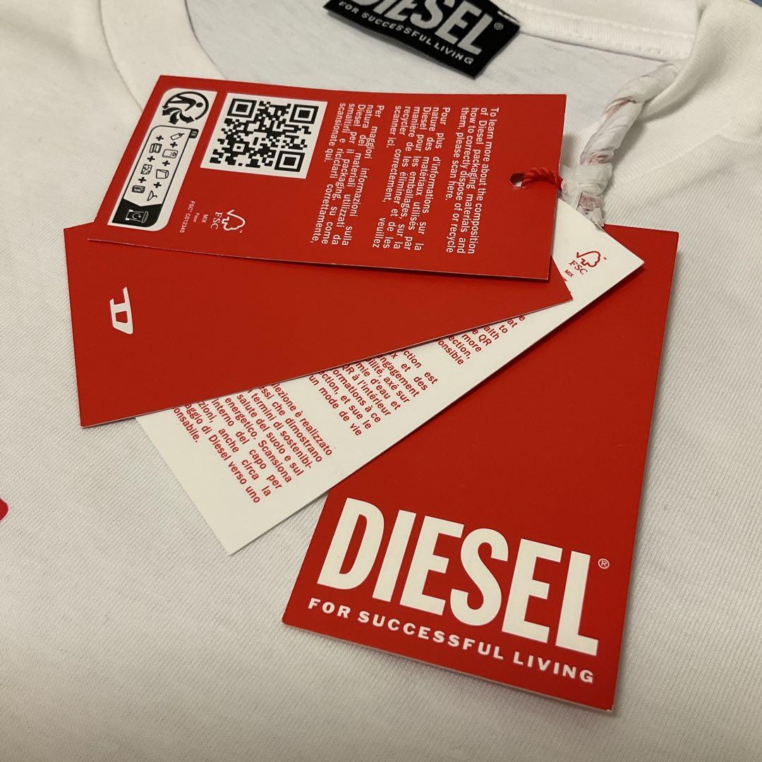 DIESEL T-JUST-LS NEW D LOGO A11228 XL 長袖 - メルカリ