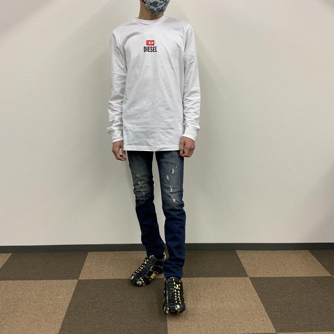 DIESEL T-JUST-LS NEW D LOGO A11228 XL 長袖 - メルカリ