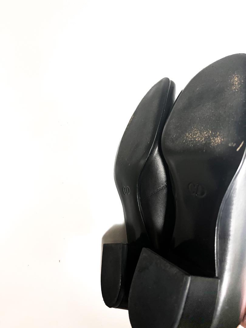 美品07ss DIORHOMME オールレザー　タンゴシューズ ブラック 黒41