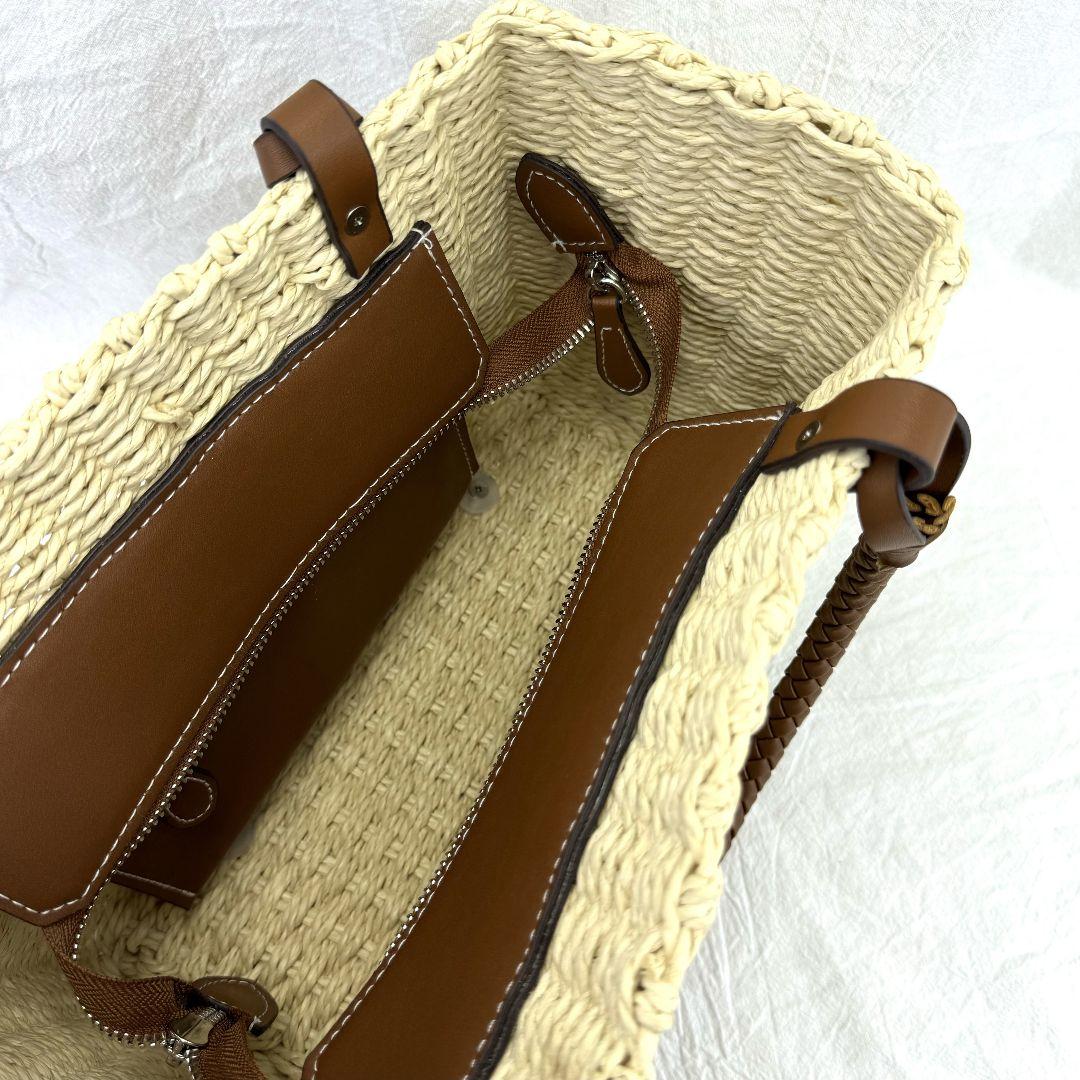 PRADA プラダ かごバッグ ベージュ（羊革 ベージュ系 PRADA