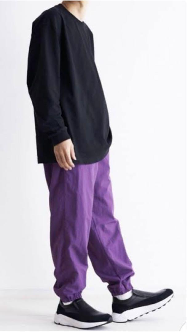 e.sen nylon cino easy pants 紫色 パープル サイズ1
