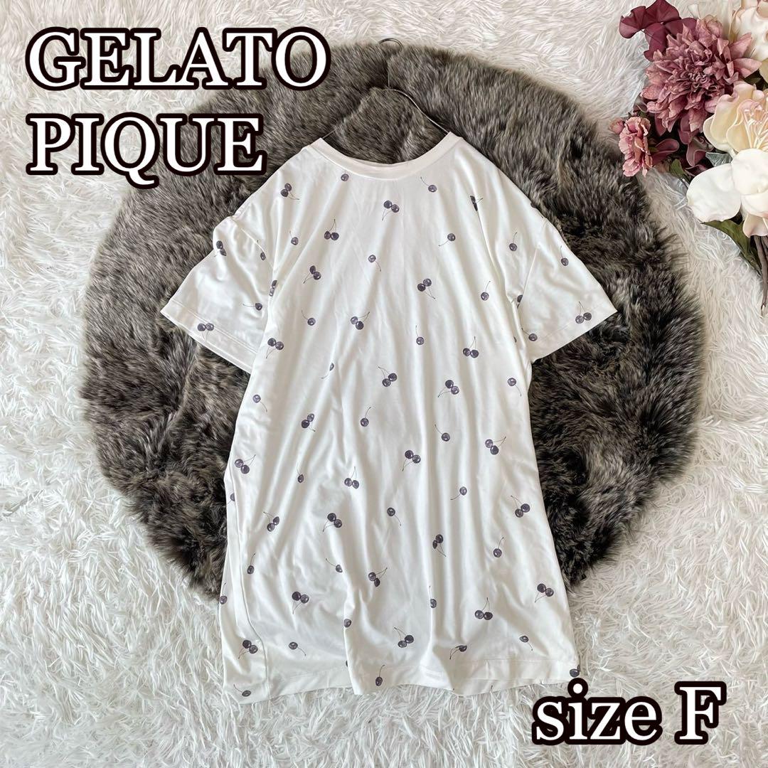 GELATOPIQUE フェイバリットドレス（F）さくらんぼ　接触冷感　レーヨン