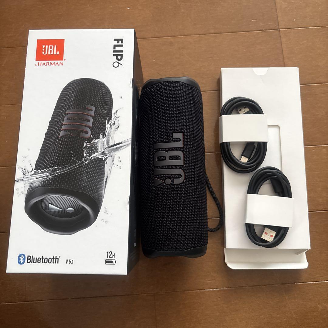 JBL FLIP6 ワイヤレススピーカー ブラック