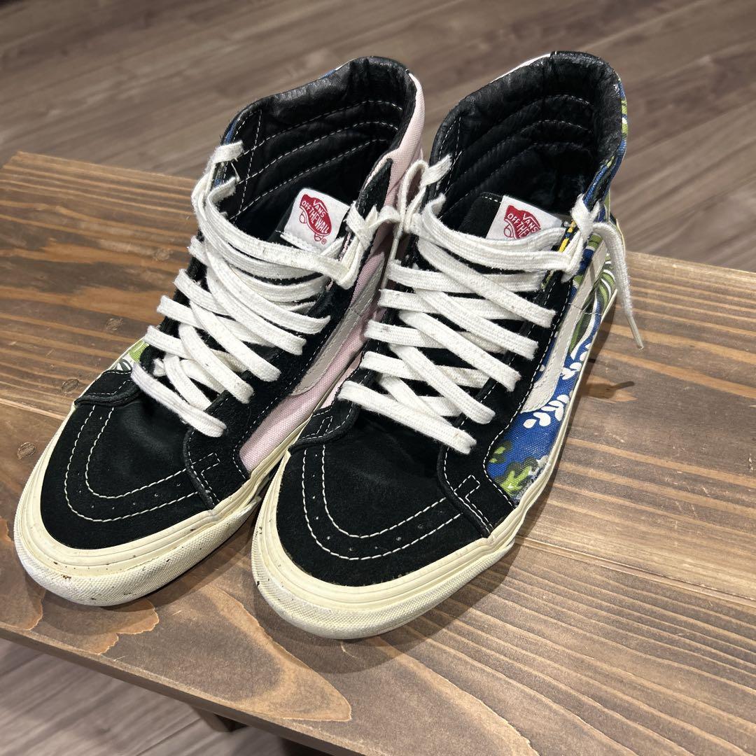 Vans Sk8-Hi ブラック/ピンク/ブルー　ハワイ　ボルト　入手困難