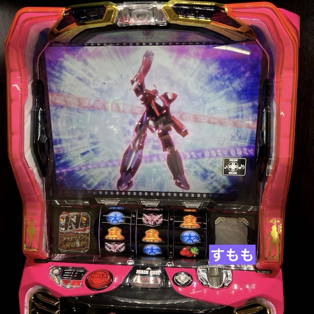 パチスロ実機　 アクエリオン ALL STARS    コイン不要機付　送料無料