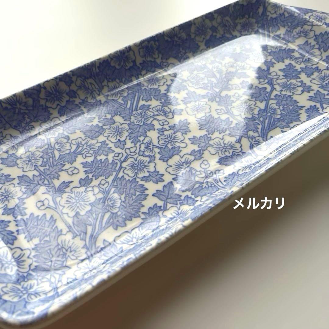 バーレイ プレート　サンドウィッチトレイ　バーガスチンツ　burleigh