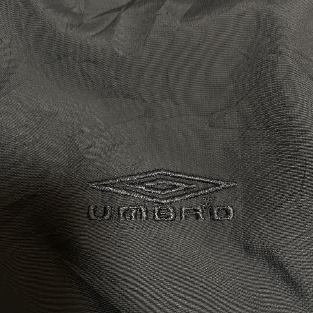 同色ロゴ!! Y2K 00s アンブロ UMBRO 旧ロゴ ナイロンジャケット