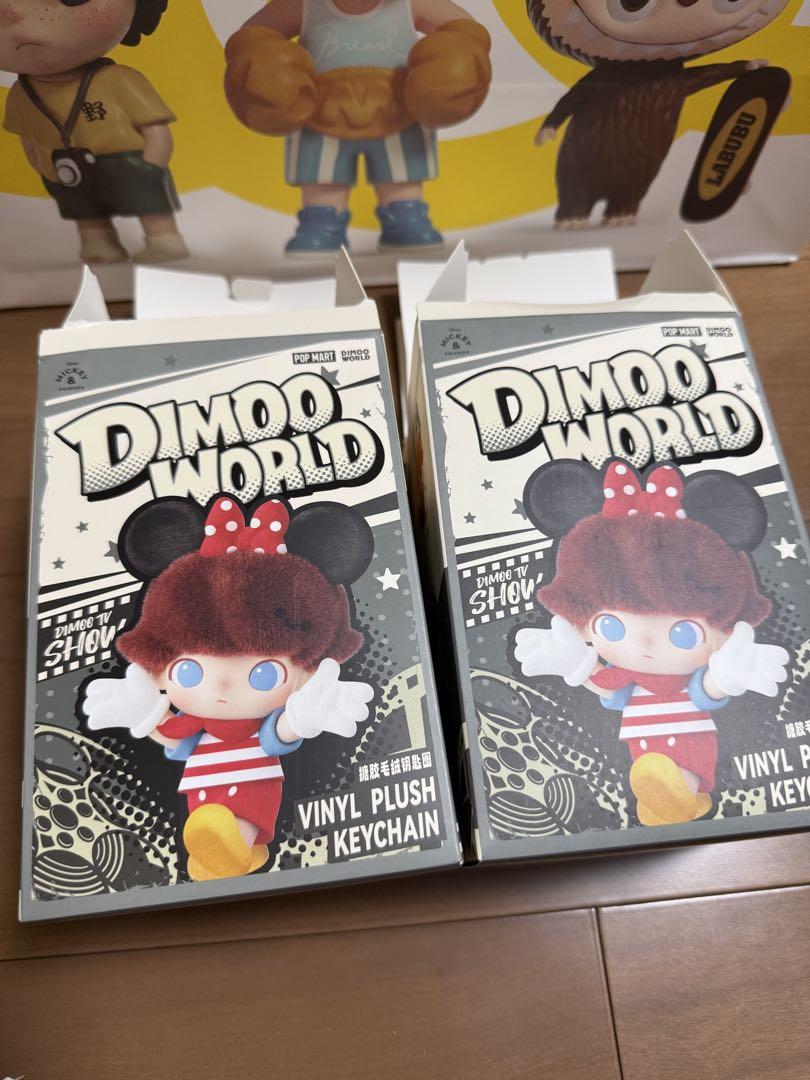 DIMOO WORLD x DISNEYシリーズぬいぐるみキーチェーン - メルカリ
