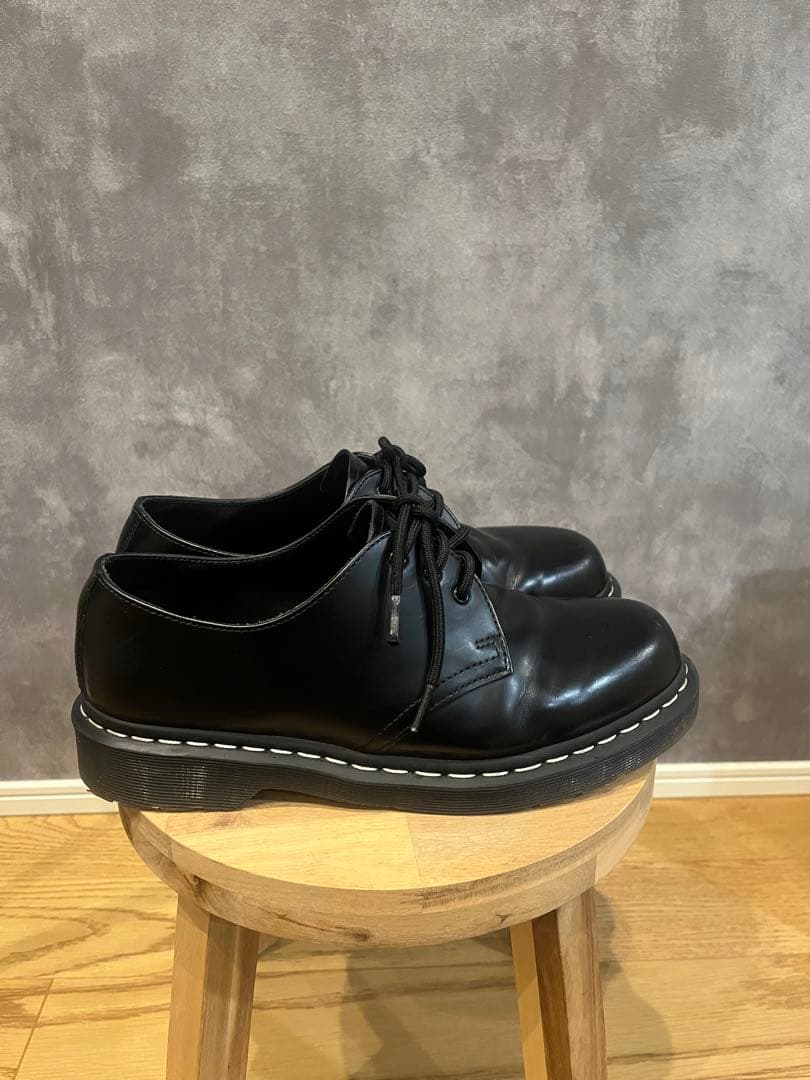 Dr. Martens ブラック レースアップシューズ EU48 27cm27cm Dr.Martens