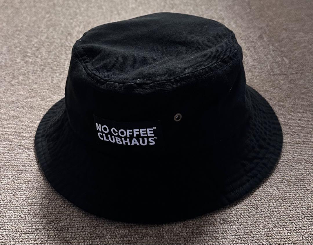 NO GOLF ハット　ブラック