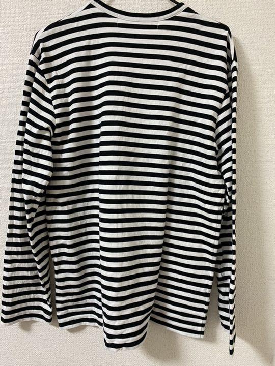 COMMEdesGARCONS ボーダー ロンT fNeZI-m13700168735 play 爆買い