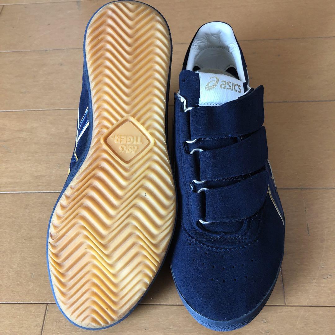 asics ネイビー バレーボールシューズ　審判用