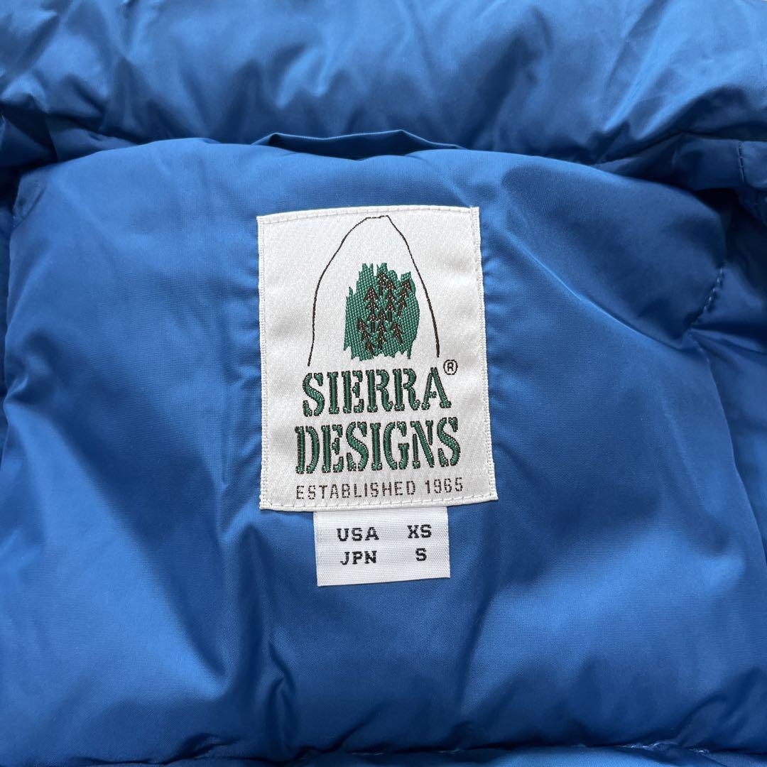 【美品】SIERRA DESIGNSシェラデザインダウンベスト