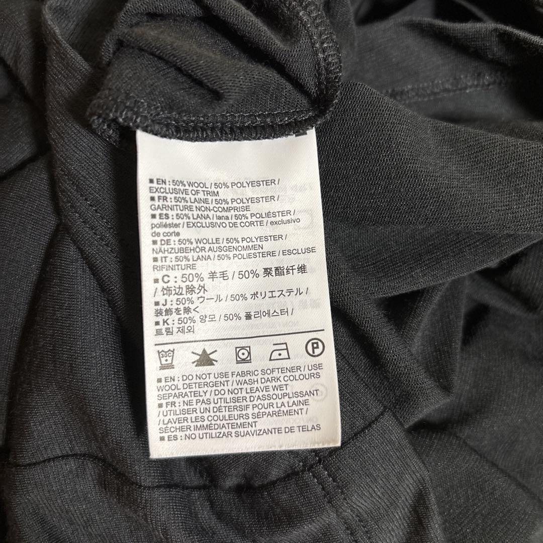 ARC'TERYX ブラック ポロシャツ　Ｌ