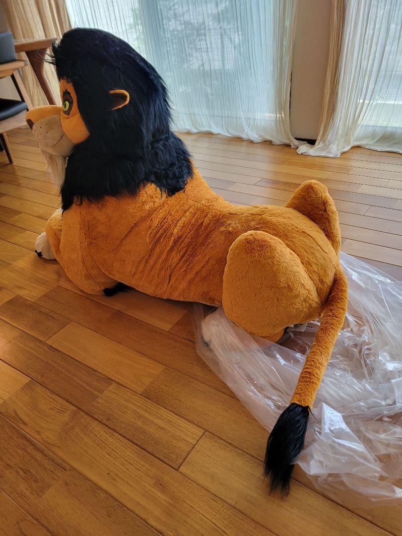 ディズニーストア ライオンキング ぬいぐるみ スカー 127cm