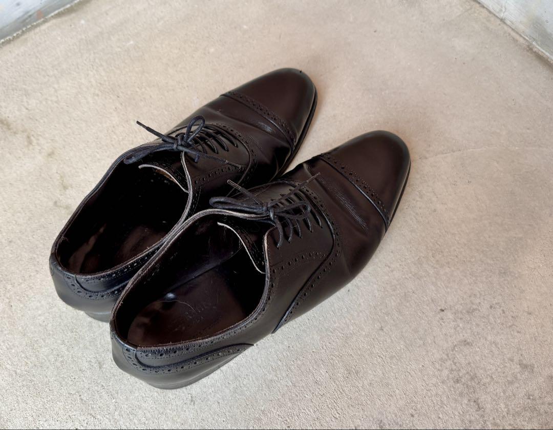 Meermin メルミンストレートチップ 7ハーフ美品