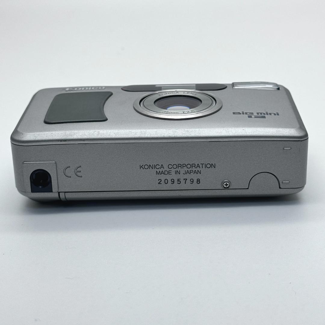 【完動品】Konica BiG mini F フィルムカメラ・動作確認済み