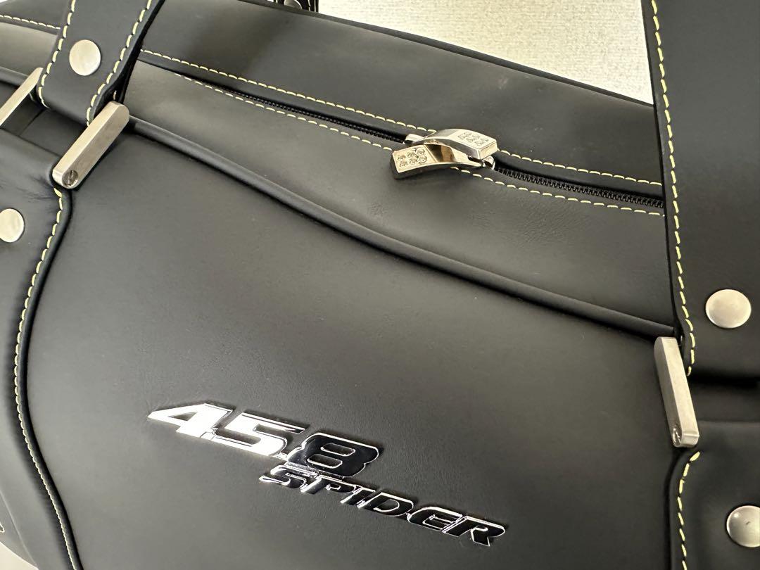 未使用品】フェラーリ Ferrari ボストンバッグ 458spider