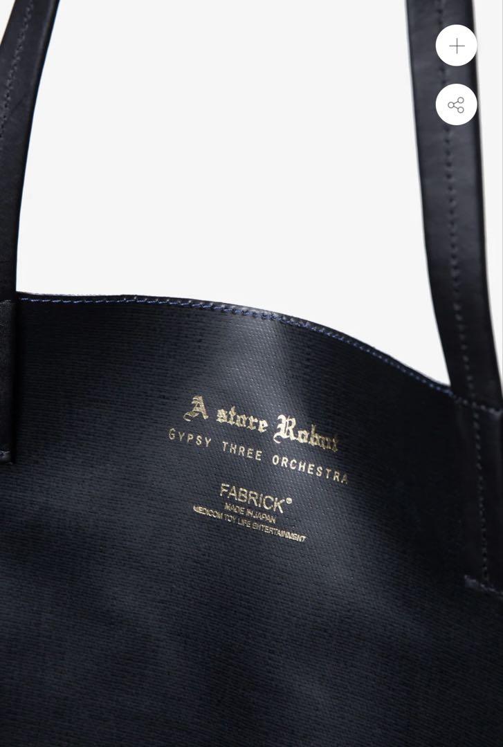 バッグ A STORE ROBOT FABRICK TOTE BAG-RED