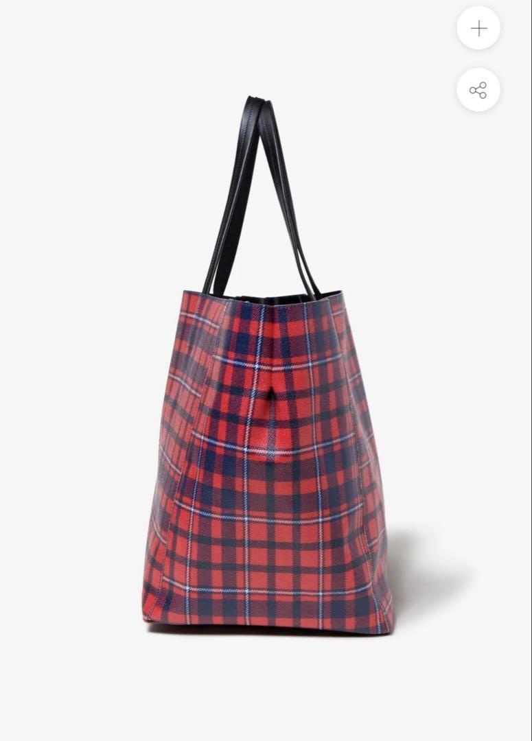 バッグ A STORE ROBOT FABRICK TOTE BAG-RED