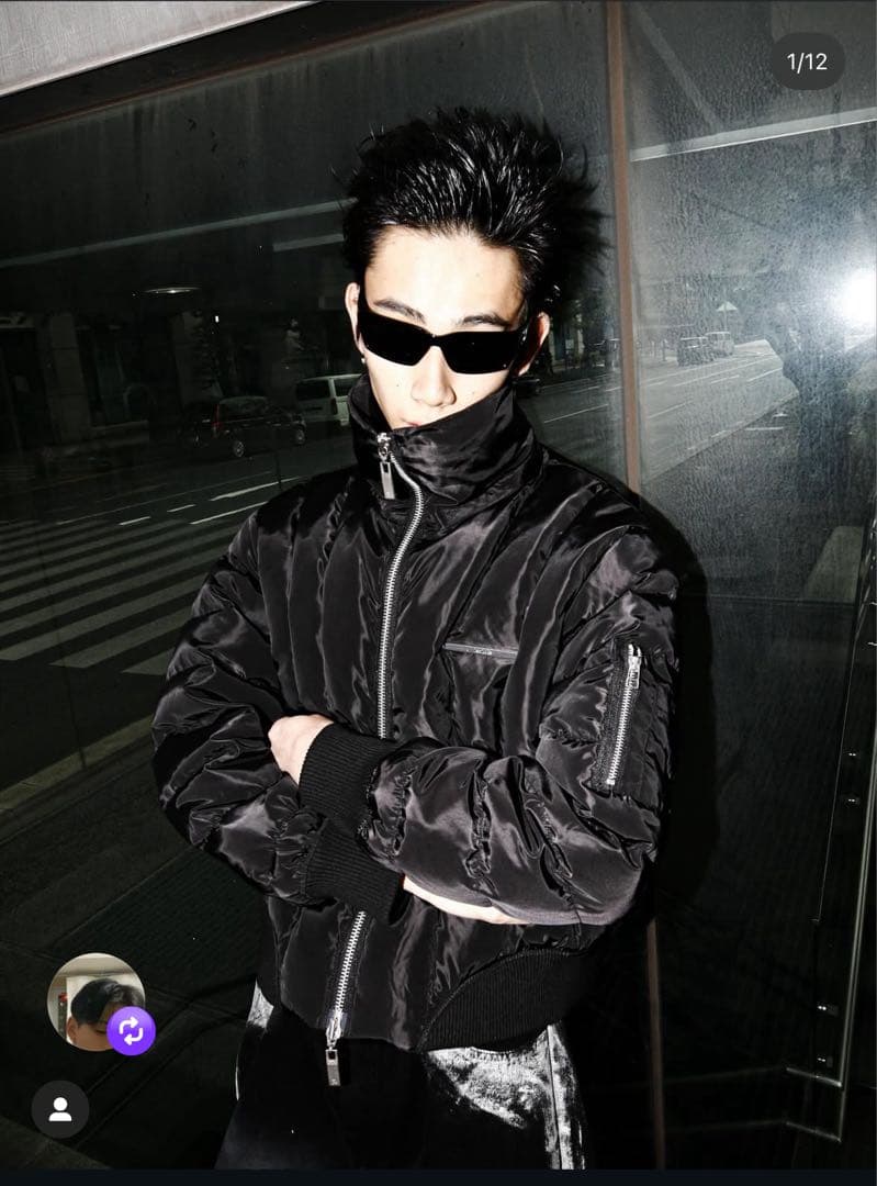 jentlouis Padded Hooded Blouson jentlouis Padded Hooded Blouson