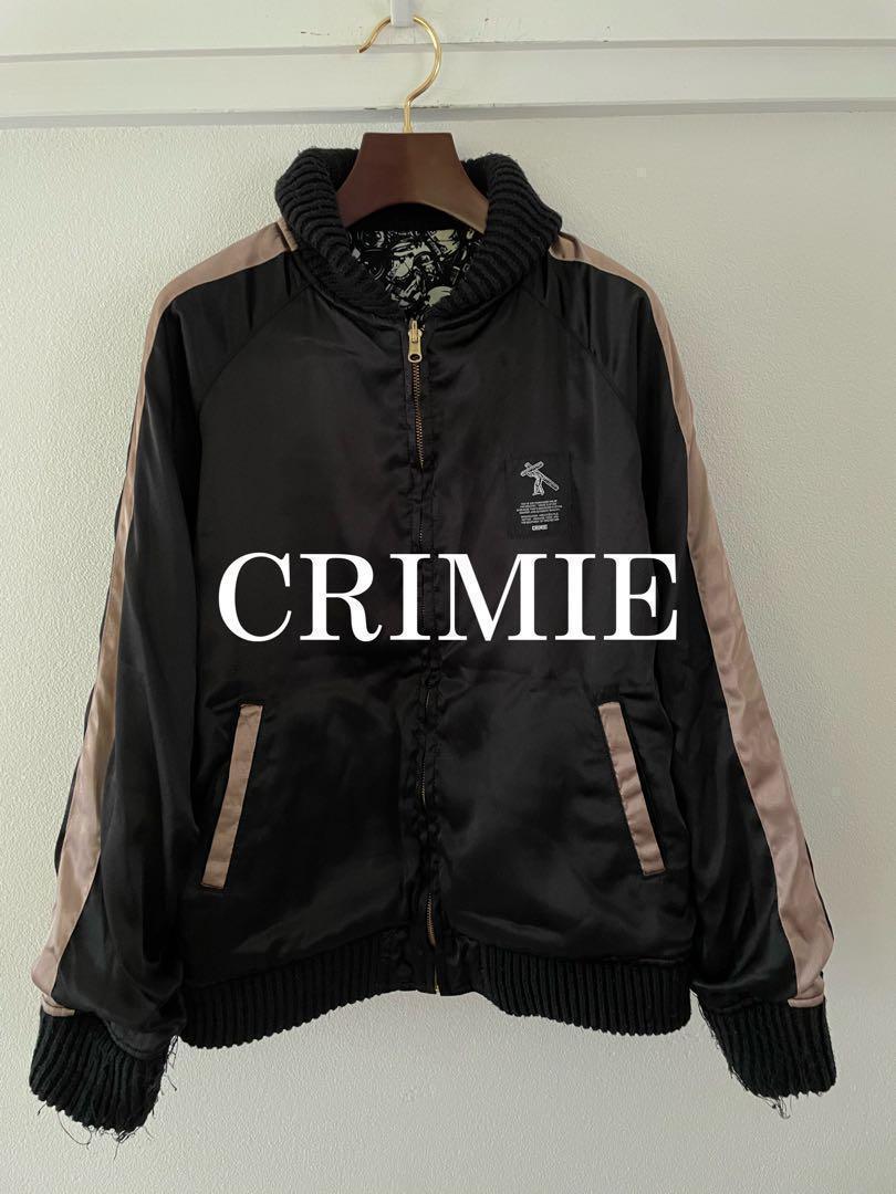 CRIMIE クライミー　スカジャン　ブルゾン　リバーシブル　ワッペン