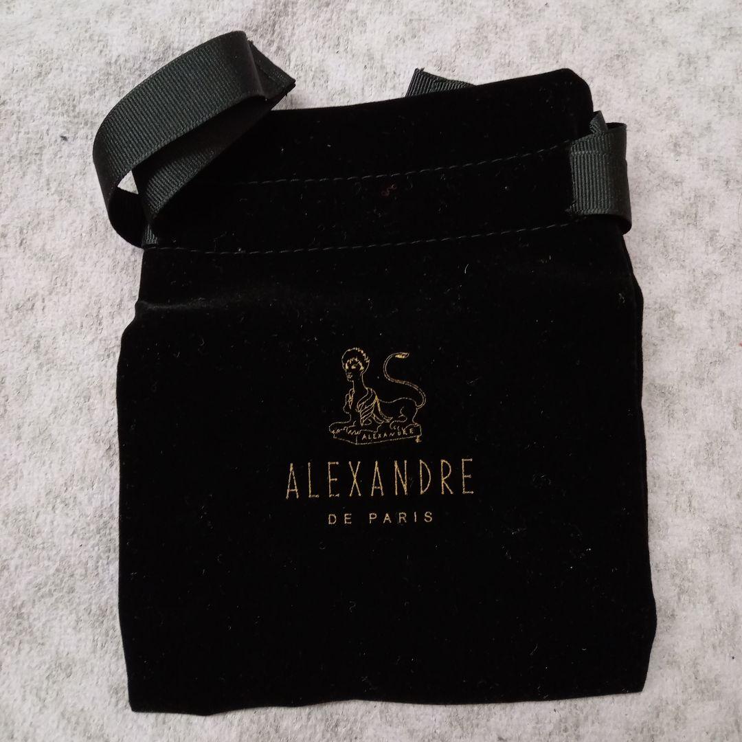 ALEXANDRE DE PARIS スワロフスキー装飾付きヘアバレッタ ALEXANDRE DE PARIS スワロフスキー装飾付きヘアバレッタ